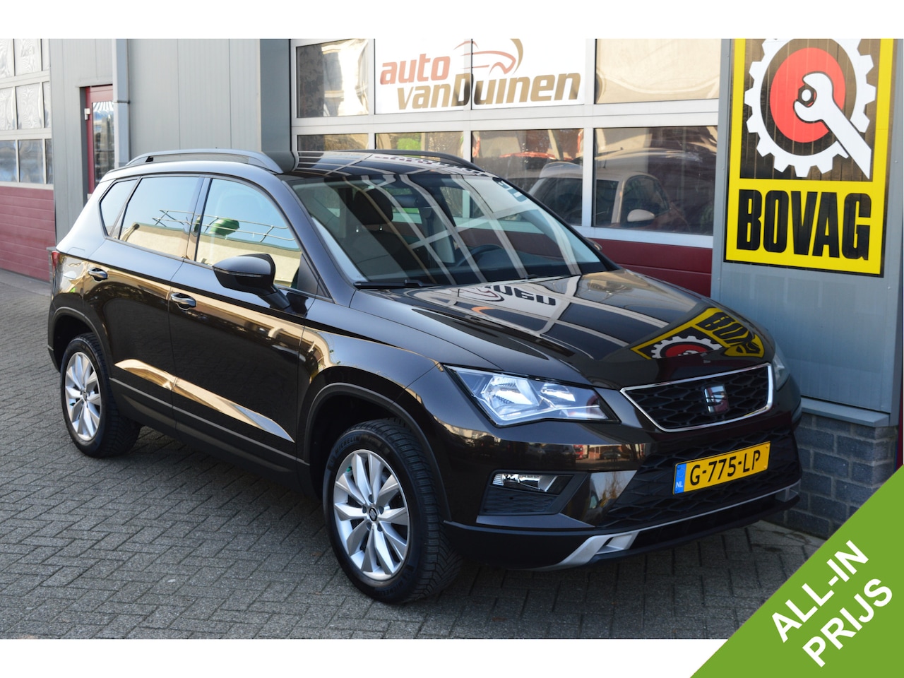 Seat Ateca - 1.5 TSI Style O.a: Comfort stoelen, Navi, Clima, Cruise, Carplay, Etc. All-in prijs! - AutoWereld.nl