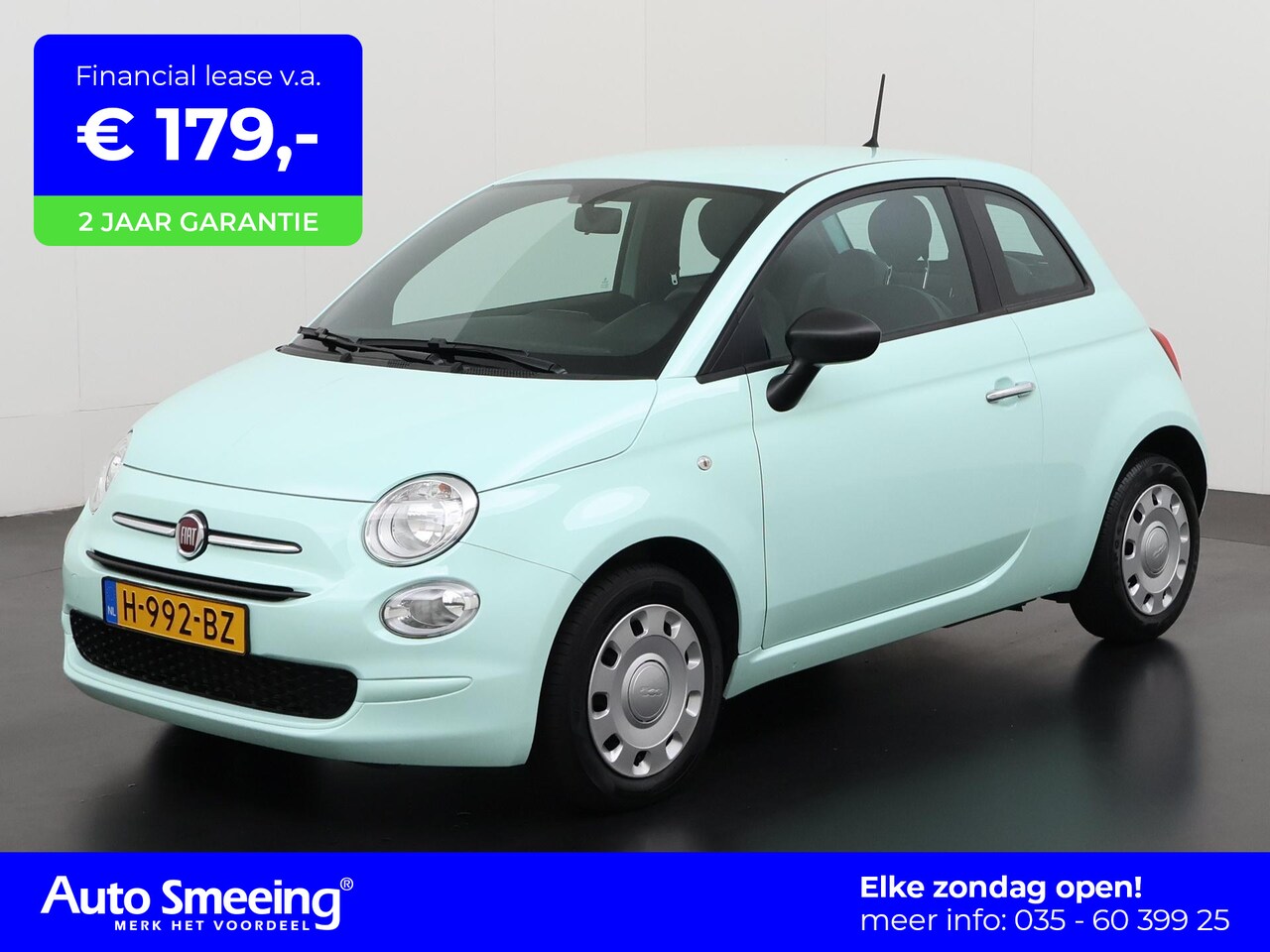 Fiat 500 - 1.2 Pop | Airco | Bluetooth | 12 mnd Garantie | - AutoWereld.nl