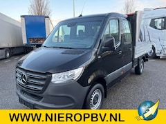 Mercedes-Benz Sprinter - 317CDI Dubbelcabine Openlaadbak Airco 3500KG Trekhaak 17400KM BPM VRIJ 10 x op voorraad