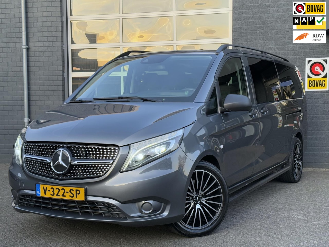 Mercedes-Benz Vito - 119 CDI Extra Lang DC Comfort|TREKHAAK|NAVI|DUBBELE SCHUIFDEUR - AutoWereld.nl