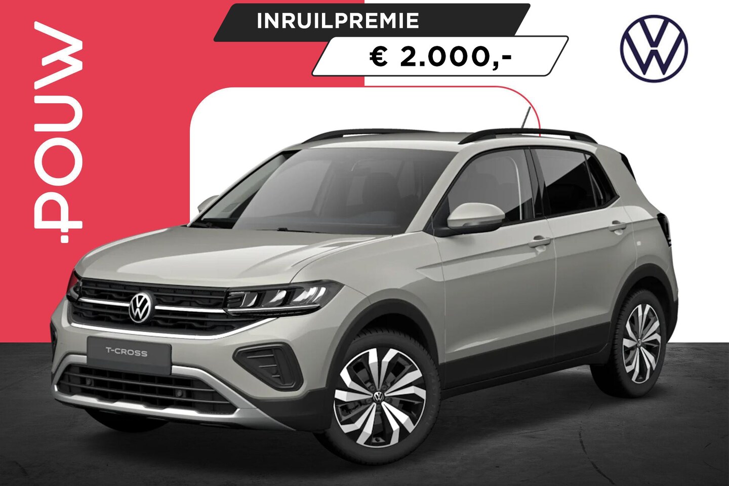 Volkswagen T-Cross - 1.0 TSI 115pk Life Edition | Digital Cockpit | Trekhaak - AutoWereld.nl