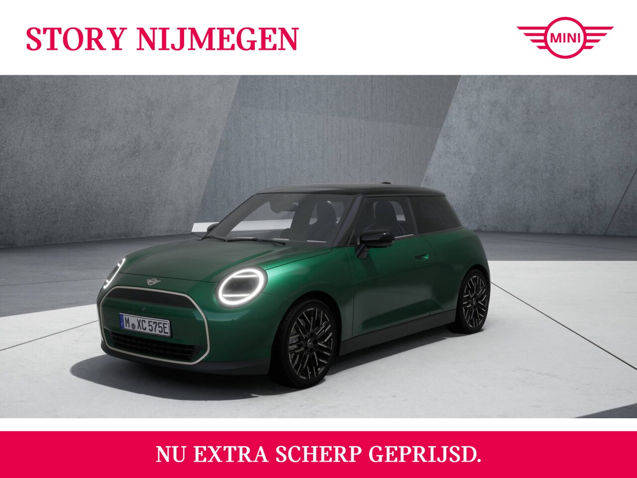 MINI Cooper - Hatchback E / Favoured Trim / Pakket L / 18 inch Night Flash Spoke 2-tone - AutoWereld.nl