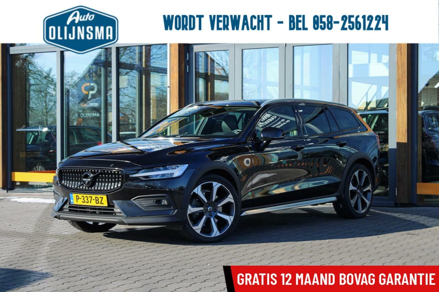 Volvo V60 Cross Country - 2.0 B5 AWD Pro|ACC|Massage|Stoelverwarming+Koeling|20"|Pano|Trekhaak - AutoWereld.nl