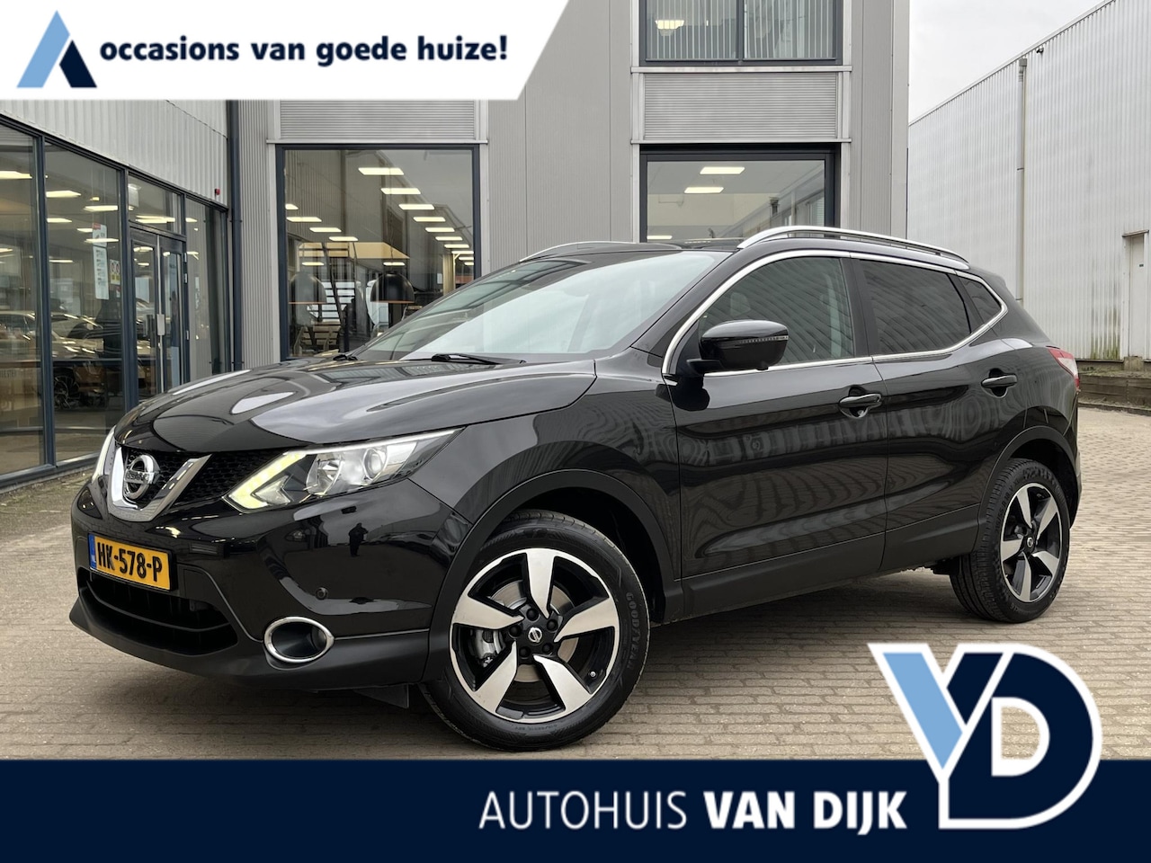 Nissan Qashqai - 1.2 Connect Edition | NL Auto/2e Eig./Voll.Historie/Navi/Clima/Cruise/Pano-Dak/Trekhaak - AutoWereld.nl