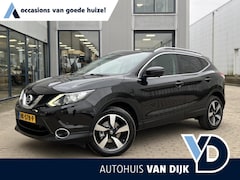 Nissan Qashqai - 1.2 Connect Edition | NL Auto/2e Eig./Voll.Historie/Navi/Clima/Cruise/Pano-Dak/Trekhaak