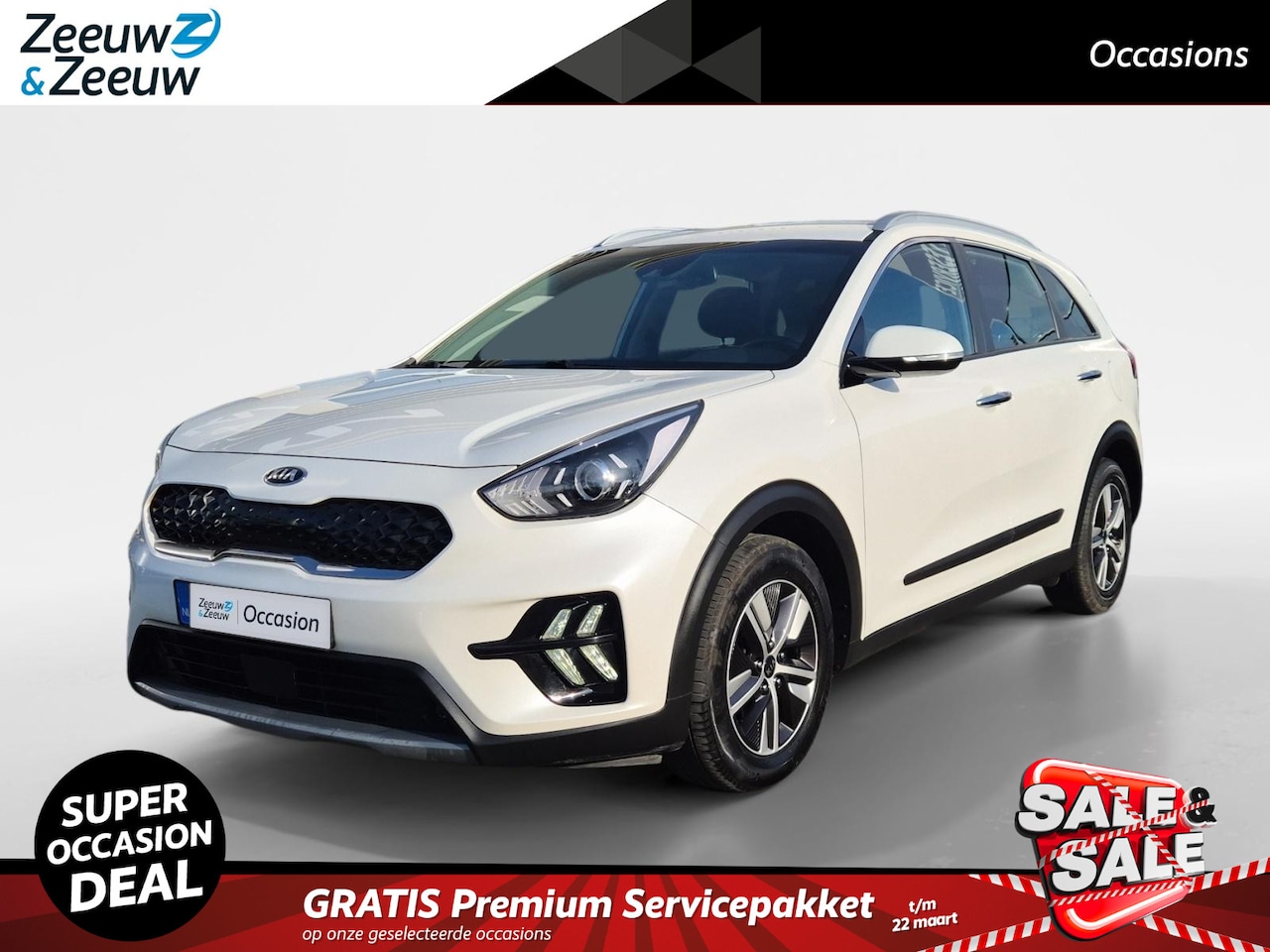 Kia Niro - 1.6 GDi Hybrid DynamicLine | Airco | Navi | Camera | Cruise Control | LED | - AutoWereld.nl