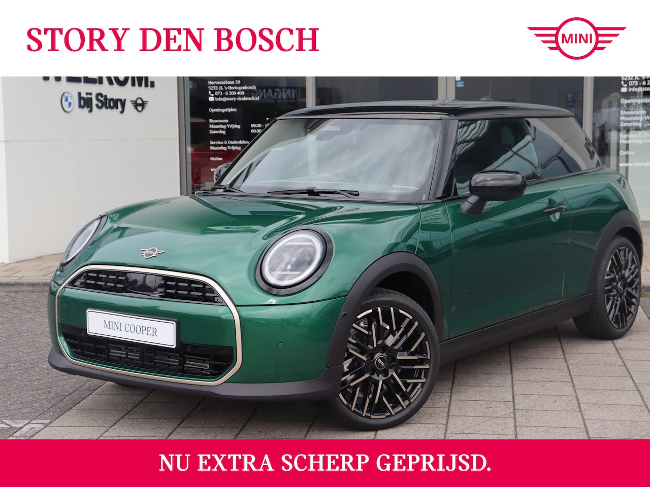 MINI Cooper - C / Favoured Trim / Pakket M / 18 inch Night Flash Spoke 2-tone - AutoWereld.nl