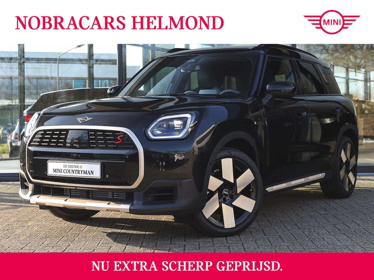 MINI Countryman - S ALL4 Automaat / Favoured Trim / Pakket XL / 20" Windmill Spoke 2-tone - AutoWereld.nl