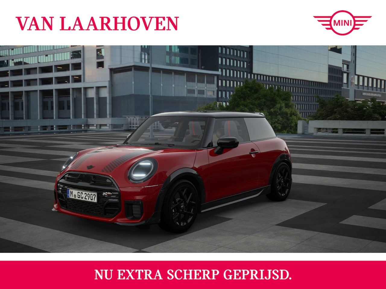 MINI Cooper - Hatchback C Automaat / JCW / Pakket M / 17" John Cooper Works Sprint Spoke black - AutoWereld.nl