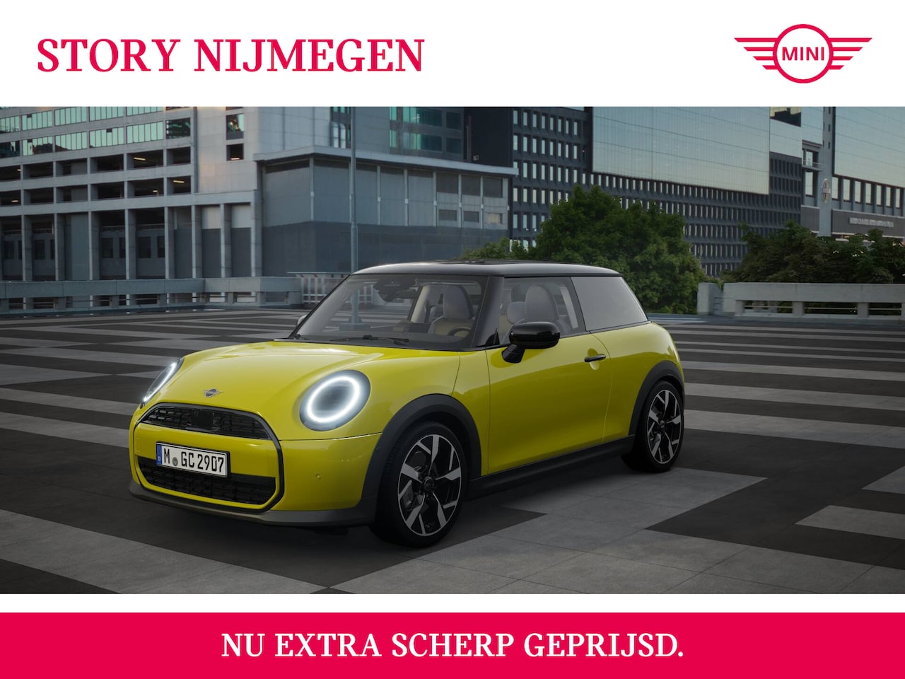 MINI Cooper - Hatchback C Automaat / Classic / Pakket M / 18 inch Slide Spoke 2-tone - AutoWereld.nl