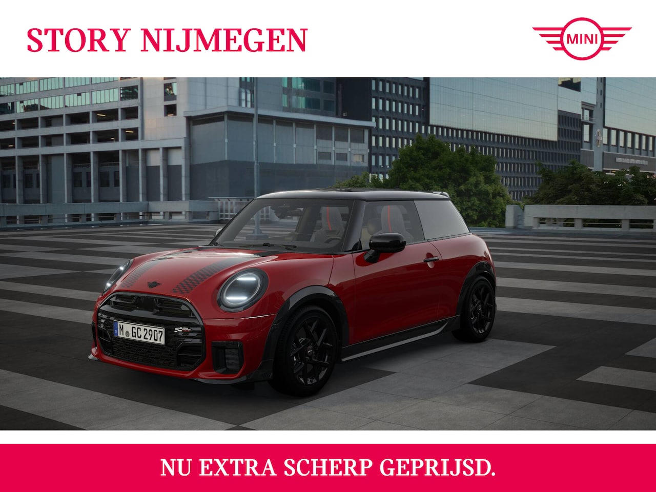 MINI Cooper S - Hatchback / John Cooper Works / Pakket M / 17" JCW Sprint Spoke black - AutoWereld.nl