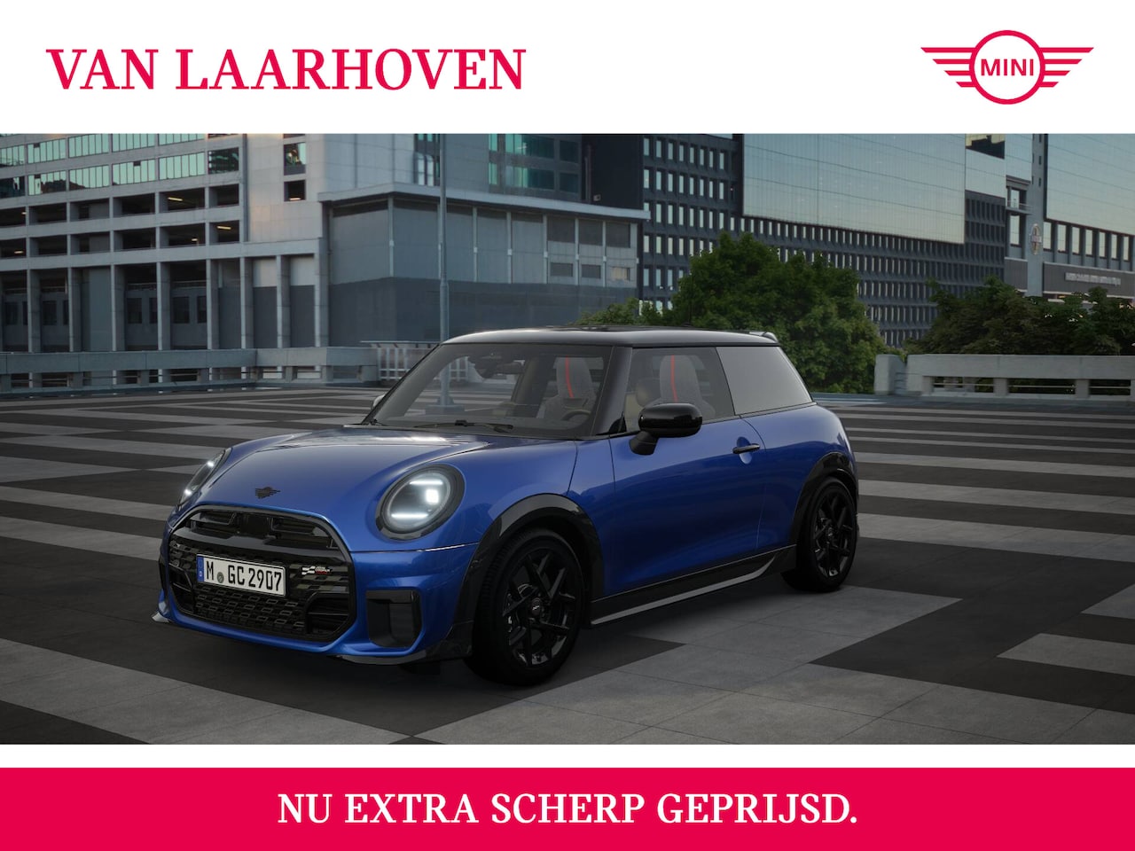 MINI Cooper - Hatchback C Automaat / JCW / Pakket M / 17" John Cooper Works Sprint Spoke black - AutoWereld.nl