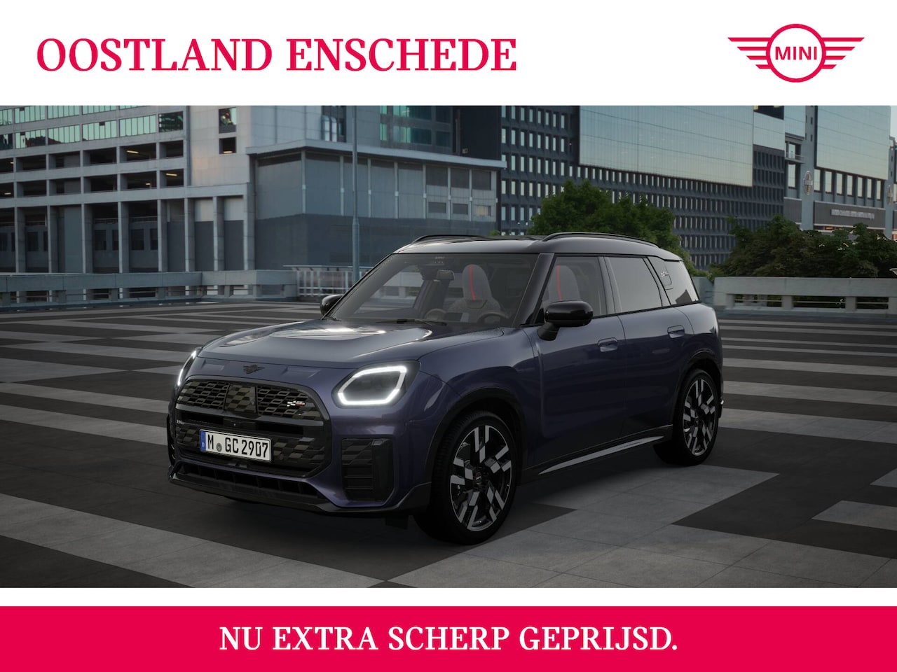 MINI Countryman - C / John Cooper Works / Pakket L / 20" JCW Flag Spoke 2-tone - AutoWereld.nl