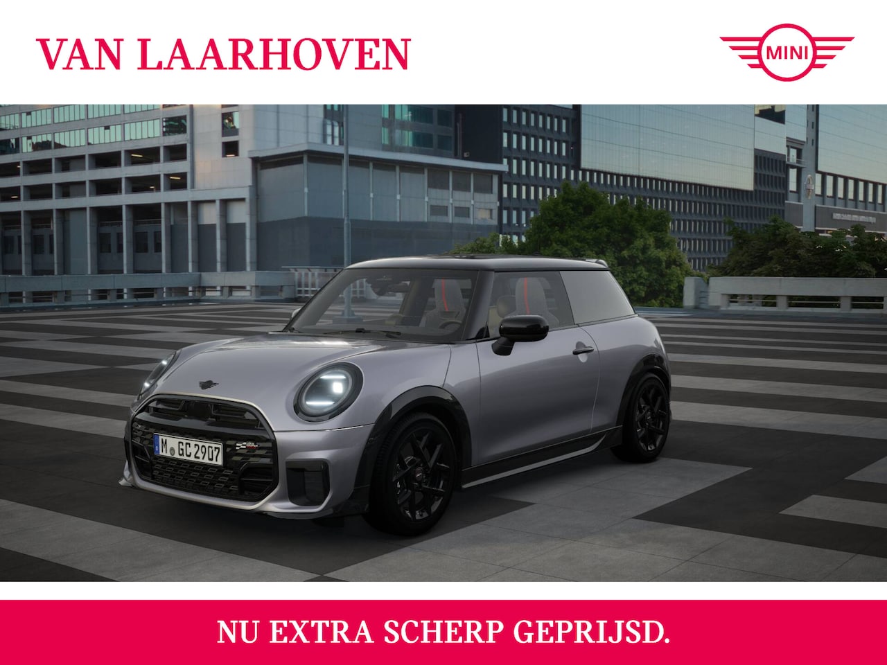 MINI Cooper - Hatchback C Automaat / John Cooper Works / Pakket M / 17" JCW Sprint Spoke black - AutoWereld.nl