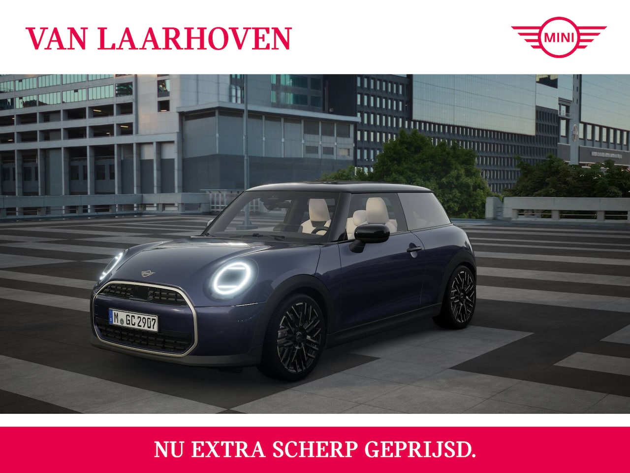 MINI Cooper - Hatchback C / Favoured Trim / Pakket M / 18 inch Night Flash Spoke 2-tone - AutoWereld.nl