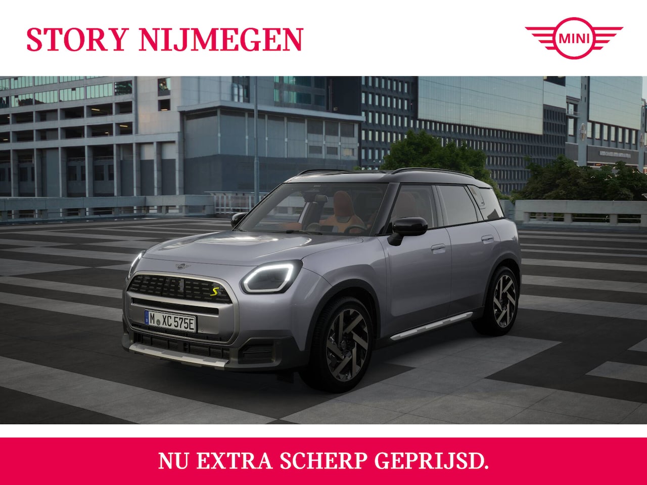 MINI Countryman - Cooper S E ALL4 Automaat / Favoured Trim / Pakket M / 19" Kaleido Spoke 2-tone - AutoWereld.nl