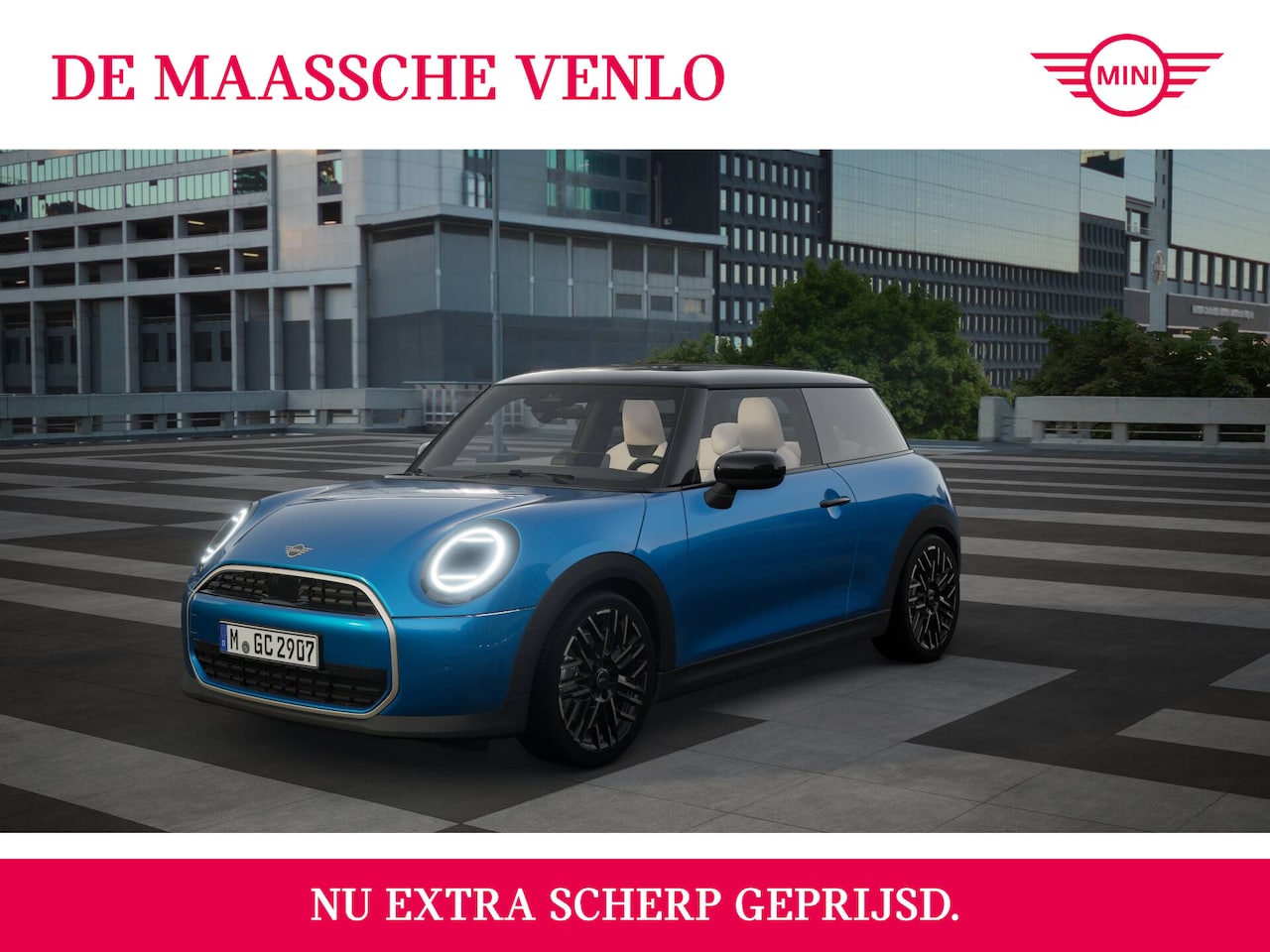 MINI Cooper - Hatchback C Automaat / Favoured / Pakket M / 18 inch Night Flash Spoke 2-tone - AutoWereld.nl