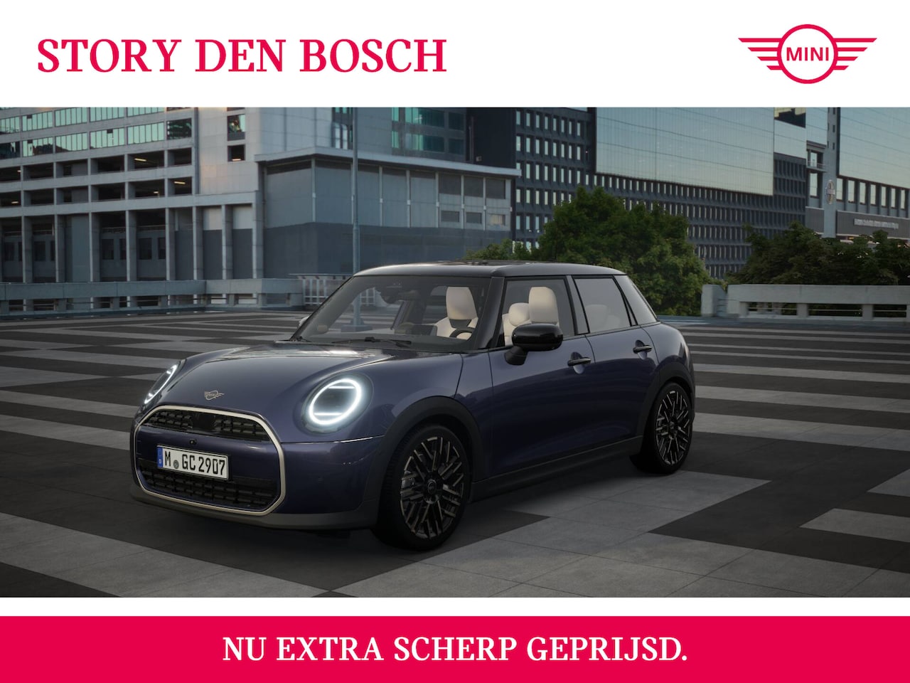 MINI Cooper - Hatchback C Automaat / Favoured / Pakket L / 18 inch Night Flash Spoke 2-tone - AutoWereld.nl