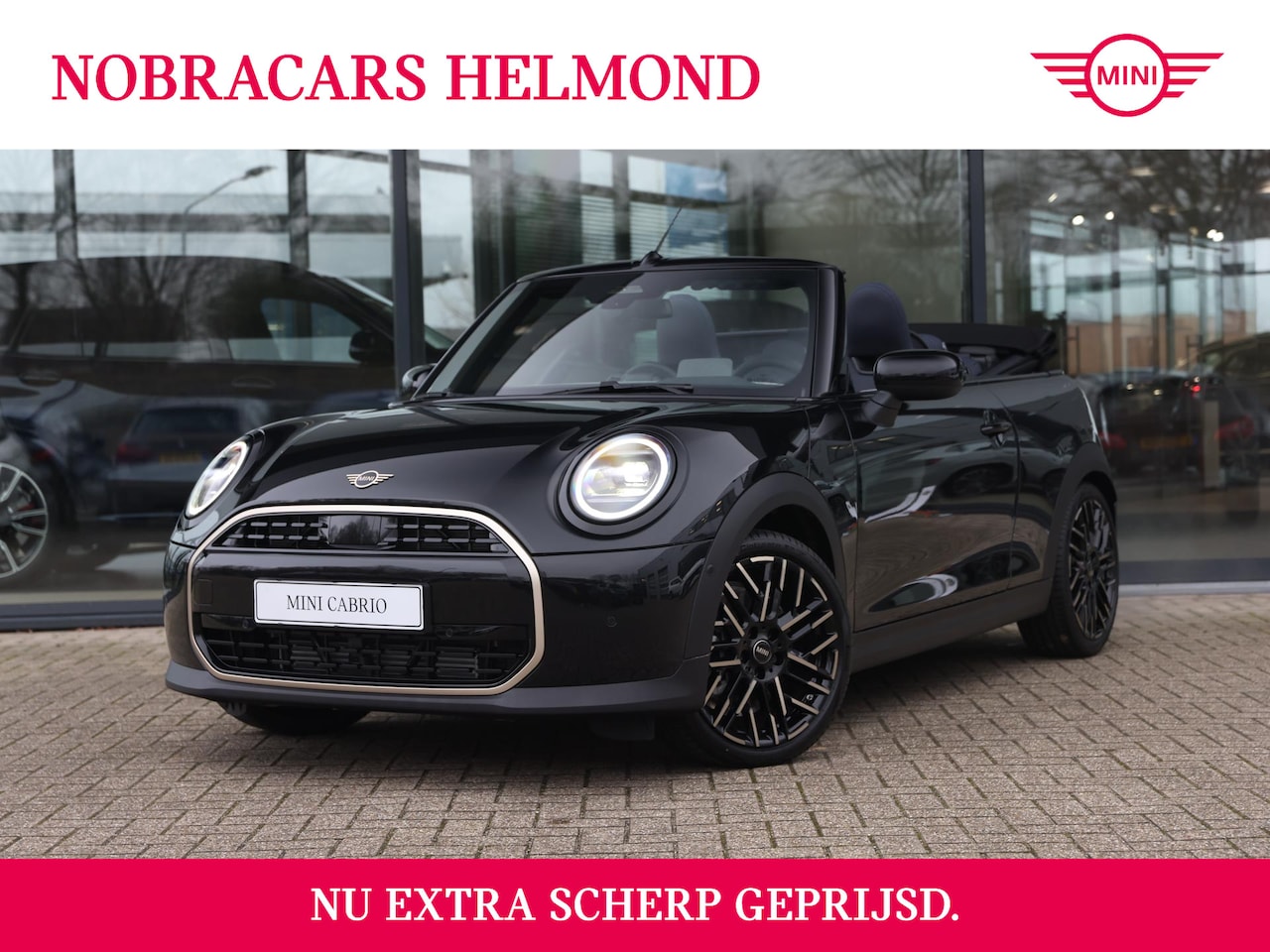 MINI Cabrio - Cooper C Automaat / Favoured Trim / Pakket M / 18" Night Flash Spoke 2-tone - AutoWereld.nl