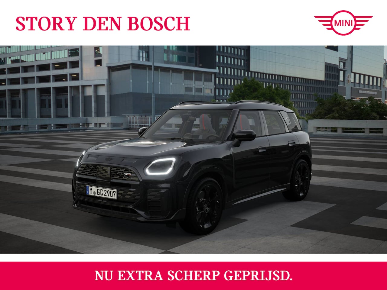 MINI Countryman - C Automaat / JCW / Pakket S / 19" John Cooper Works Runway Spoke black - AutoWereld.nl