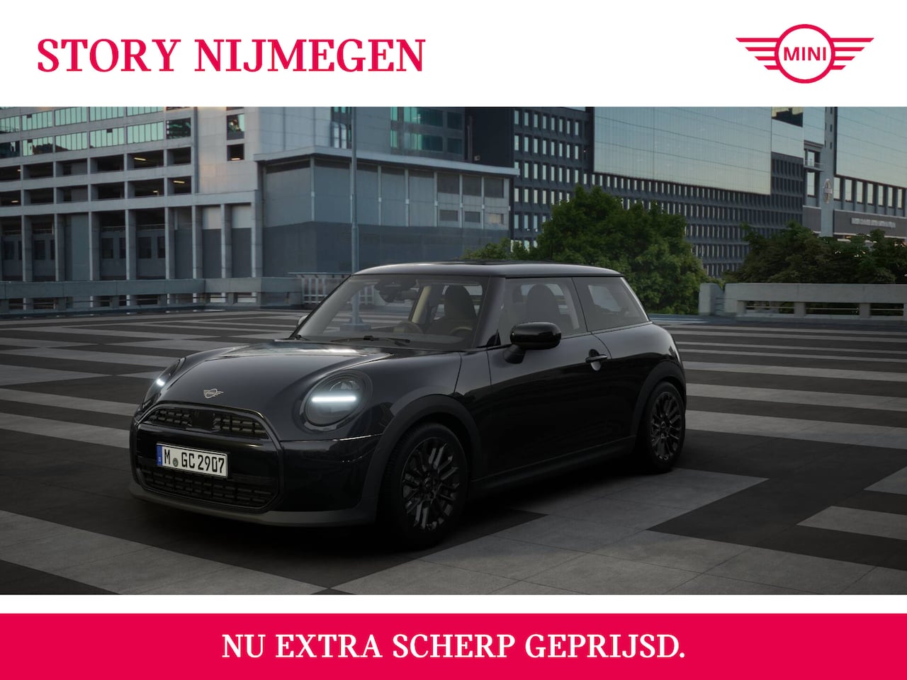 MINI Cooper - Hatchback C Automaat / Essential / Pakket XS / 17" U-Spoke grey - AutoWereld.nl