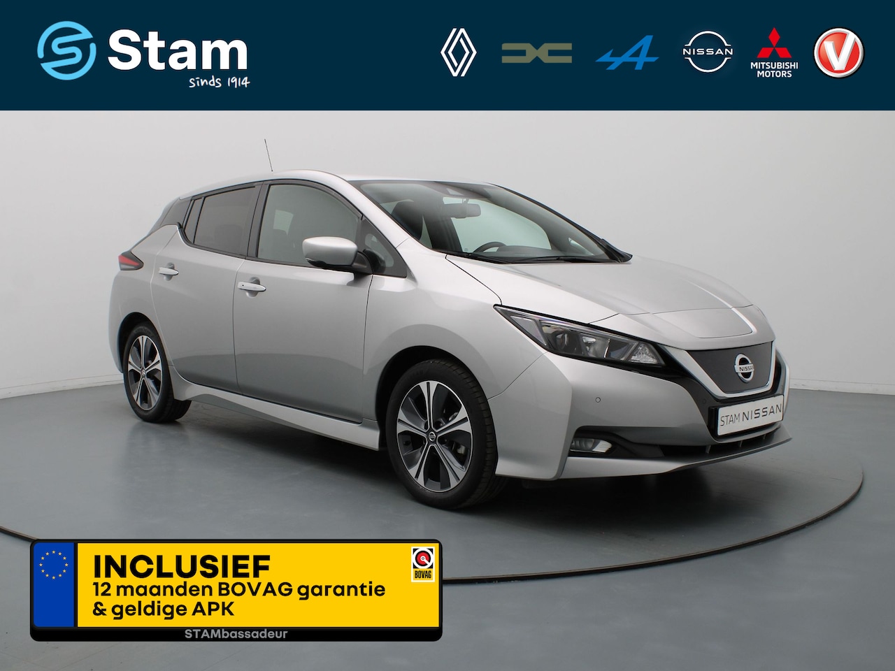 Nissan LEAF - N-Connecta 40 kWh Climate control | Navig | Rondomzicht camera - AutoWereld.nl