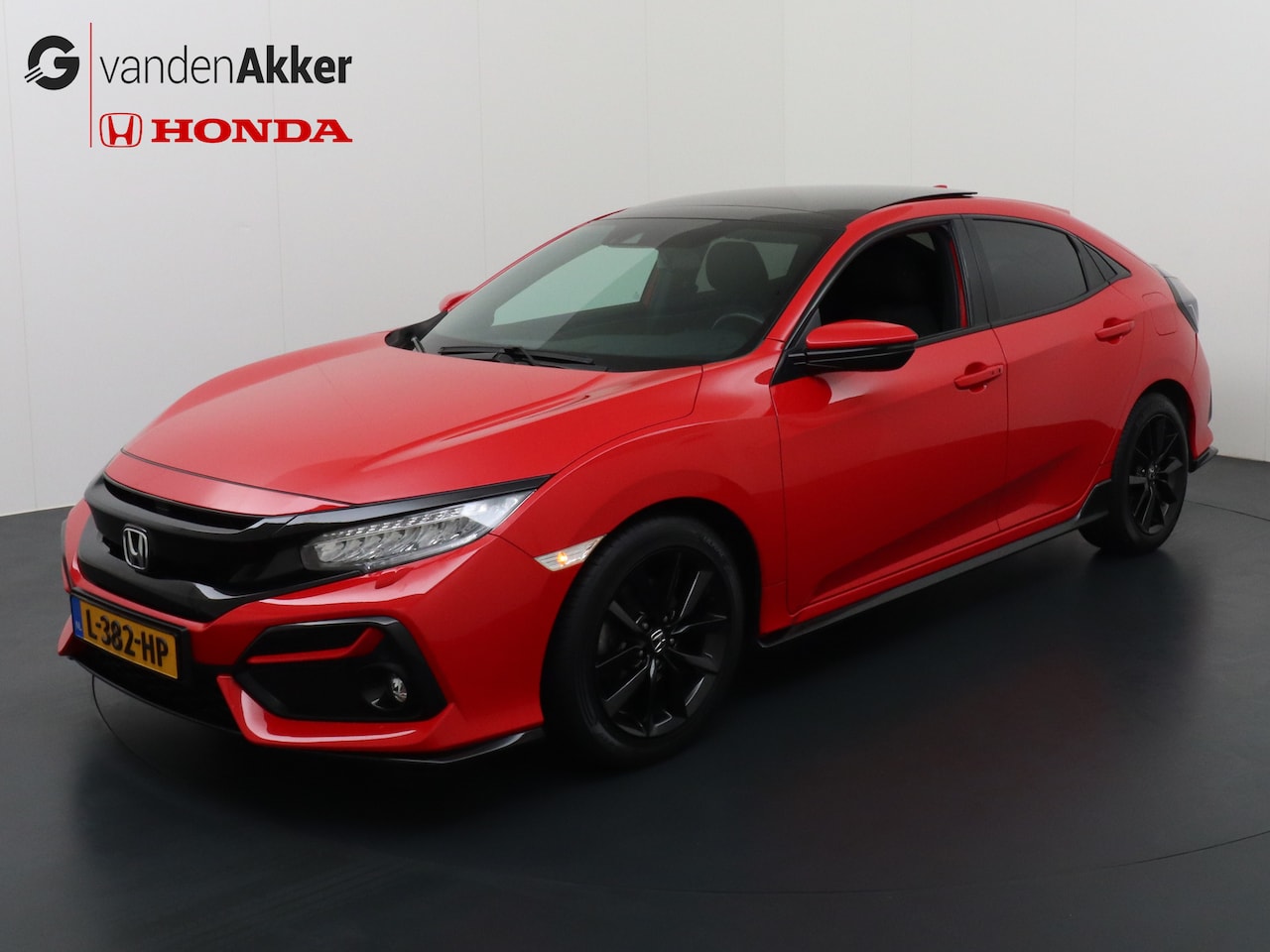 Honda Civic - 1.5 i-VTEC 182pk CVT 5D Sport+ Facelift Rijklaarprijs inc 12 mnd garantie - AutoWereld.nl