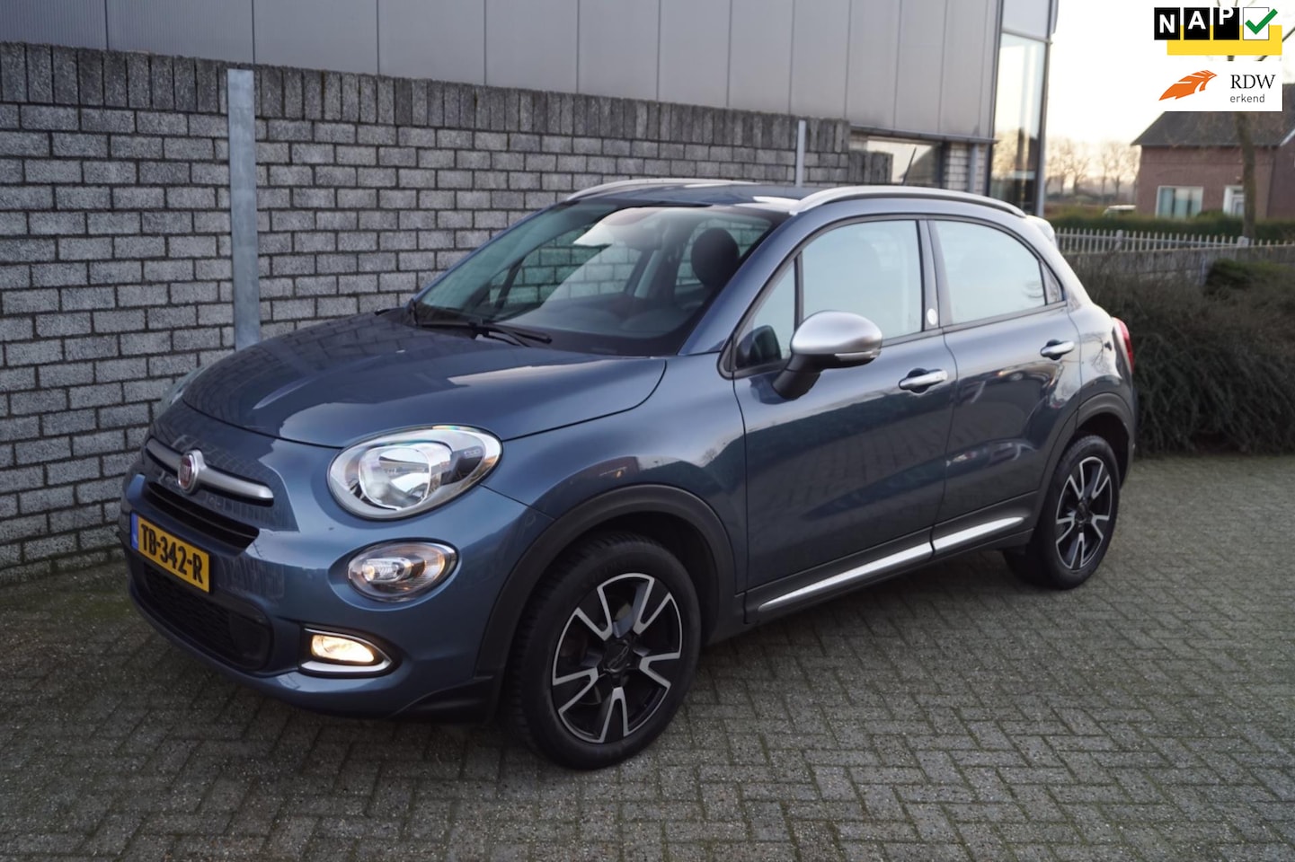 Fiat 500 X - 1.4 Turbo MultiAir Mirror 140 PK Navi Camera Clima Apple Carplay Cruise PDC LMV NL Auto. - AutoWereld.nl