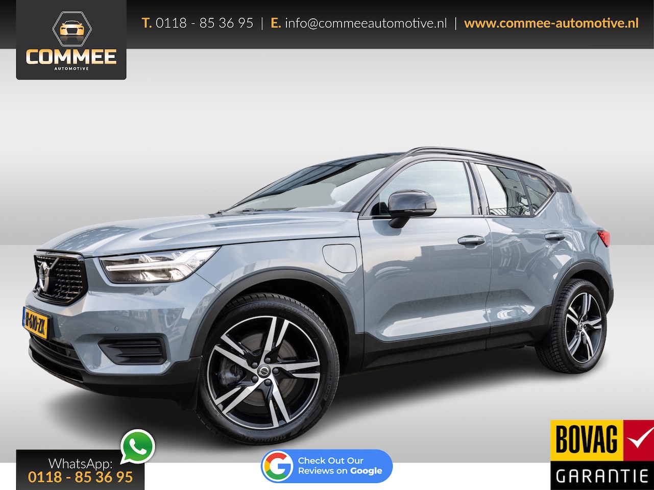 Volvo XC40 - 1.5 T5 Twin Engine R-Design 262PK ✅Adapt cr contr✅Pilot assist✅Camera - AutoWereld.nl