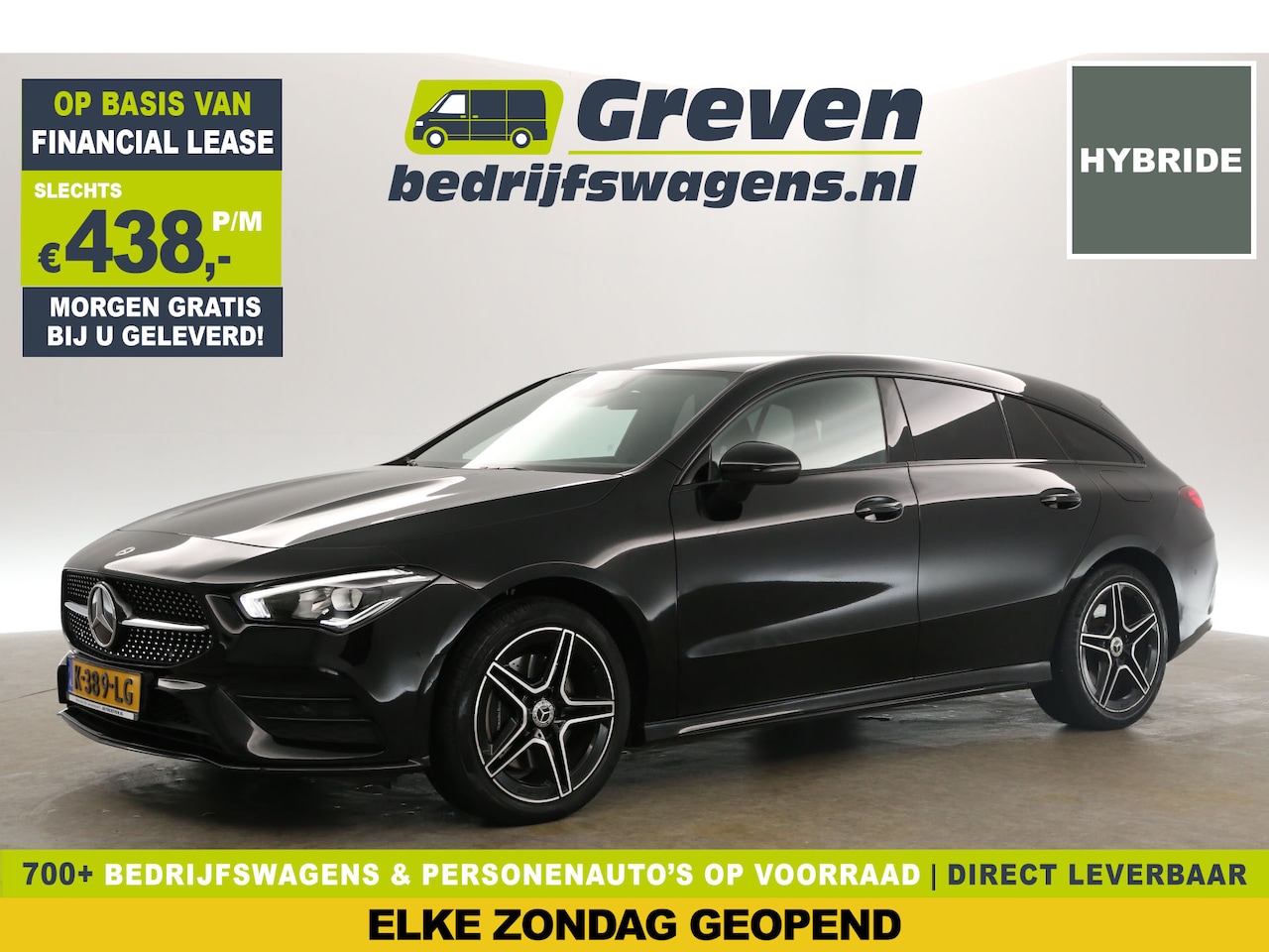 Mercedes-Benz CLA-Klasse - 250e AMG 235PK Hybride Sfeerverl. LED Trekhaak Camera Cruise Navi Virtual 18"LMV Parkeerse - AutoWereld.nl