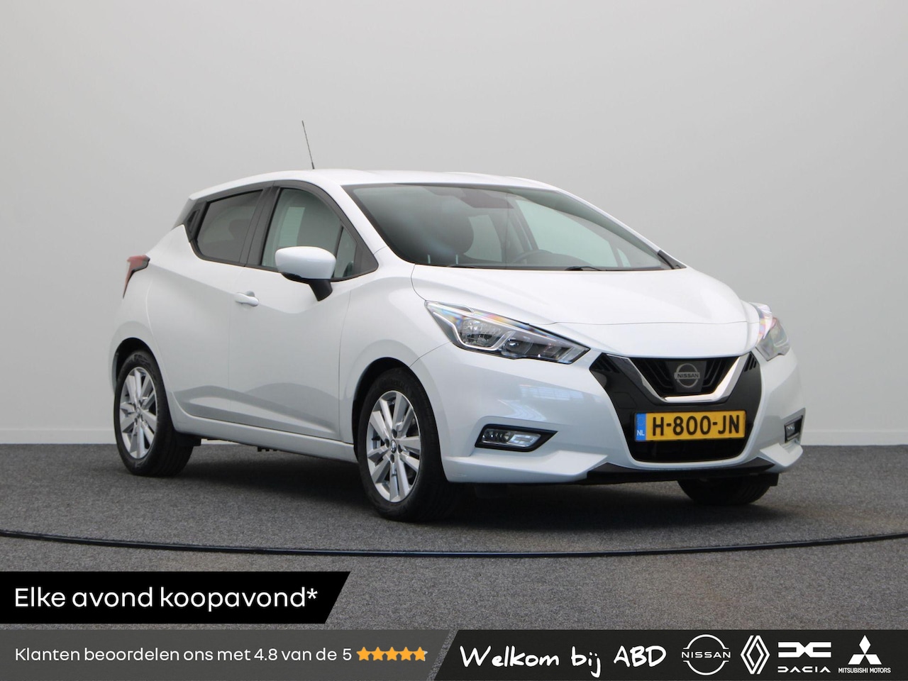 Nissan Micra - 1.0 IG-T N-Connecta | Achteruitrijcamera | Apple Carplay | Cruise Control | Verkeersbordhe - AutoWereld.nl