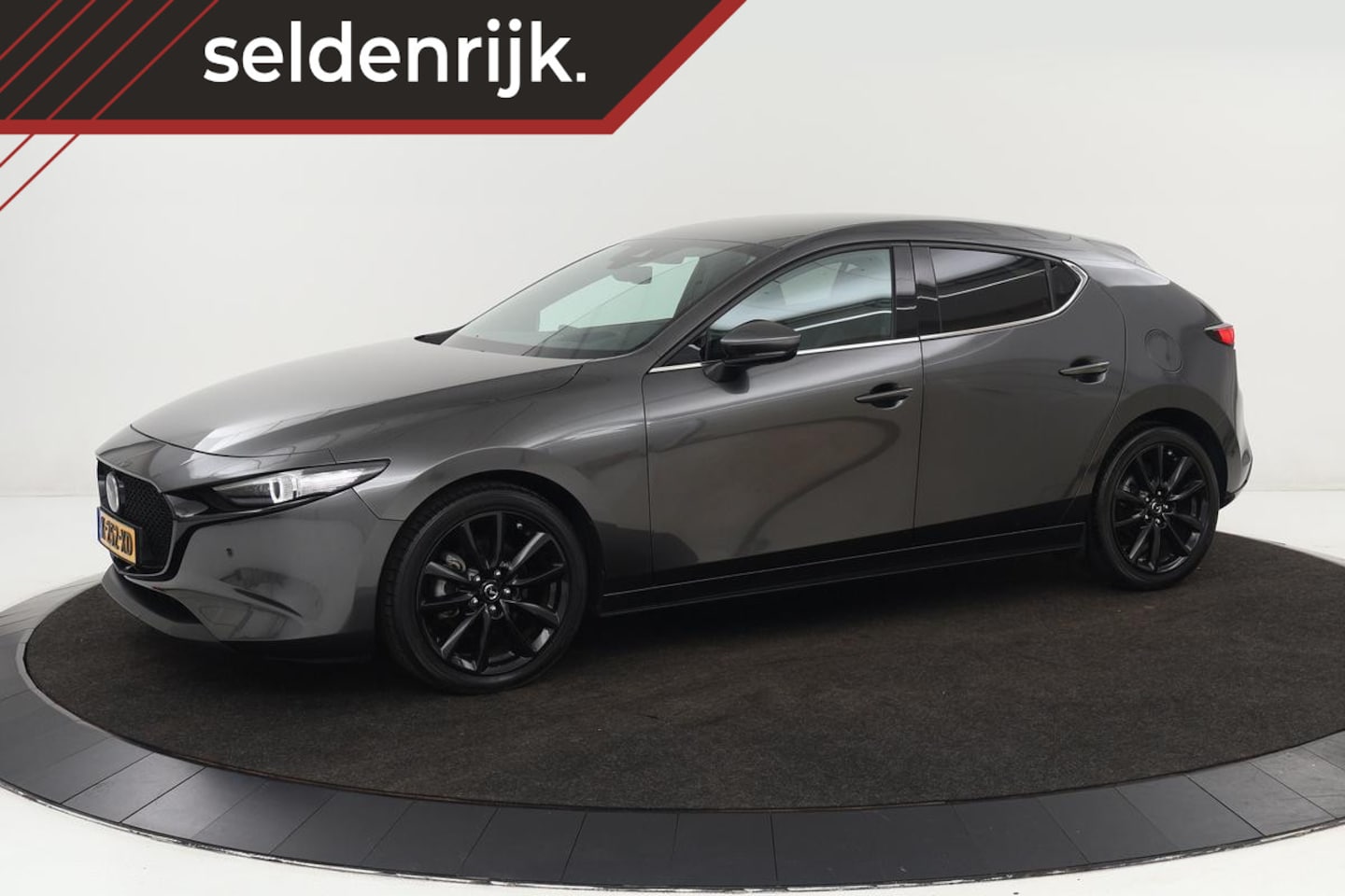 Mazda 3 - 2.0 e-SkyActiv-X Luxury | Leder | Head-Up | 360 camera | Stoel & stuurverwarming | Adaptiv - AutoWereld.nl