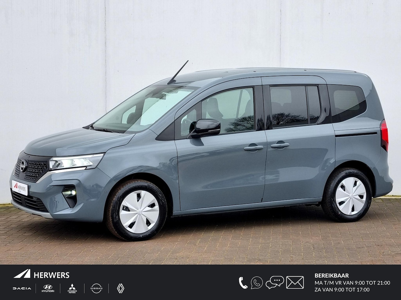 Nissan Townstar Evalia - N-Connecta 45 kWh Automaat / 5 Persoons / CCS Snelladen / 3 Fase / Navigatie / Camera - AutoWereld.nl