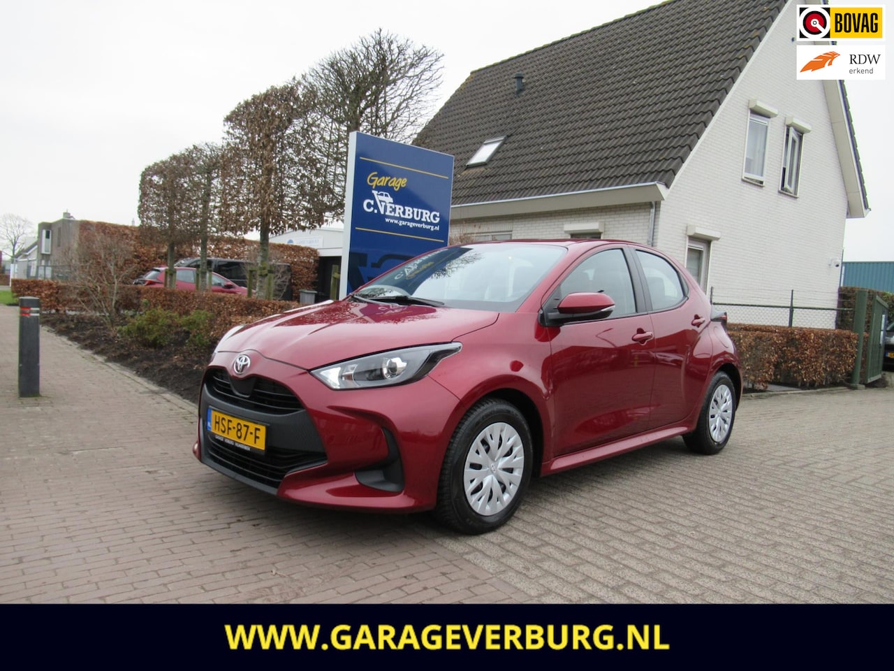 Toyota Yaris - 1.0 VVT-i Active (Navi/Carplay,Camera,AdaptiveCruise,Stoelverwarming) - AutoWereld.nl