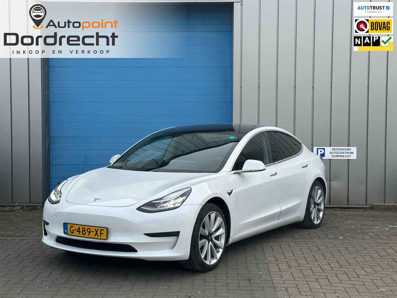 Tesla Model 3 - Long Range RWD Long Range AWD 75 kWh TREKHAAK AUTOPILOT - AutoWereld.nl