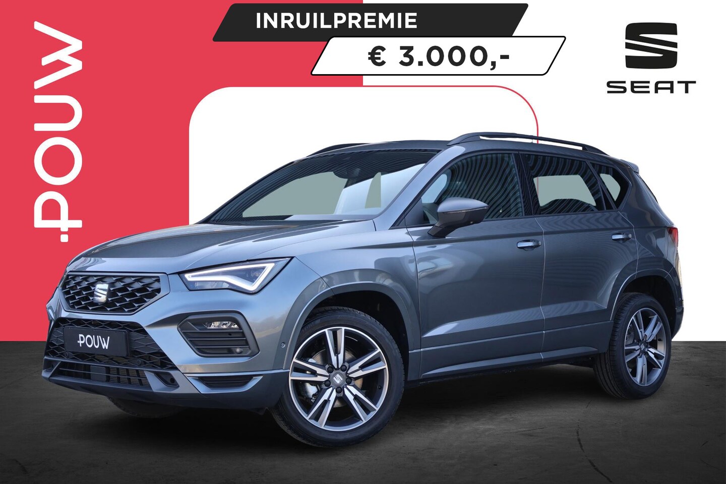 Seat Ateca - 1.5 TSI 150pk FR Business Intense | 18" Velgen | Park Assist - AutoWereld.nl