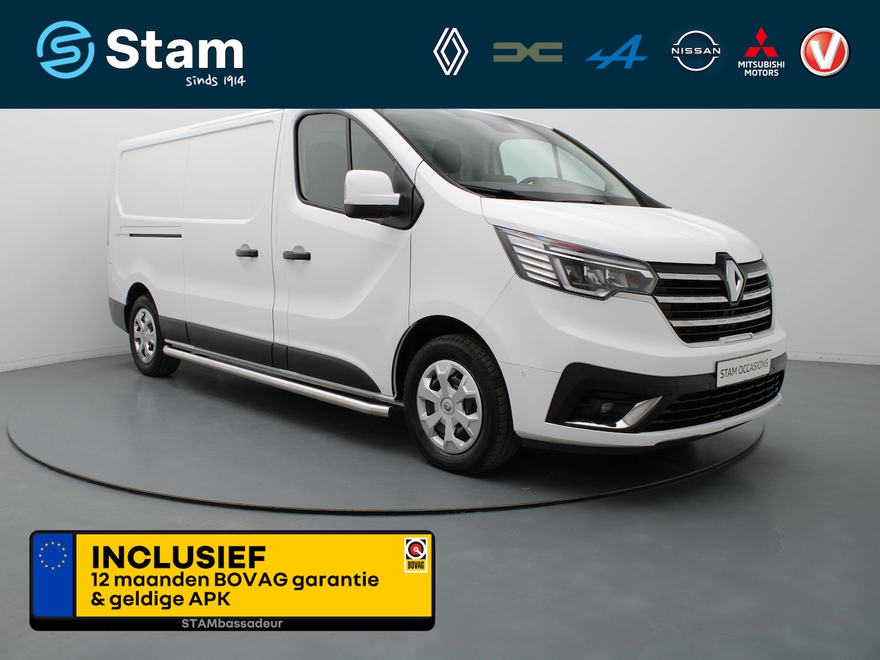 Renault Trafic - 2.0 dCi 130 T30 L2H1 Work Edition Airco | Navig | Trekhaak - AutoWereld.nl