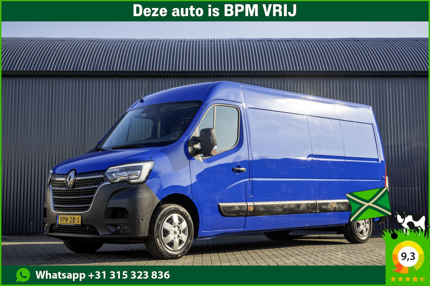 Renault Master - 2.3 dCi L3H2 | Euro 6 | 136 PK | Cruise | Airco | Navigatie | PDC - AutoWereld.nl