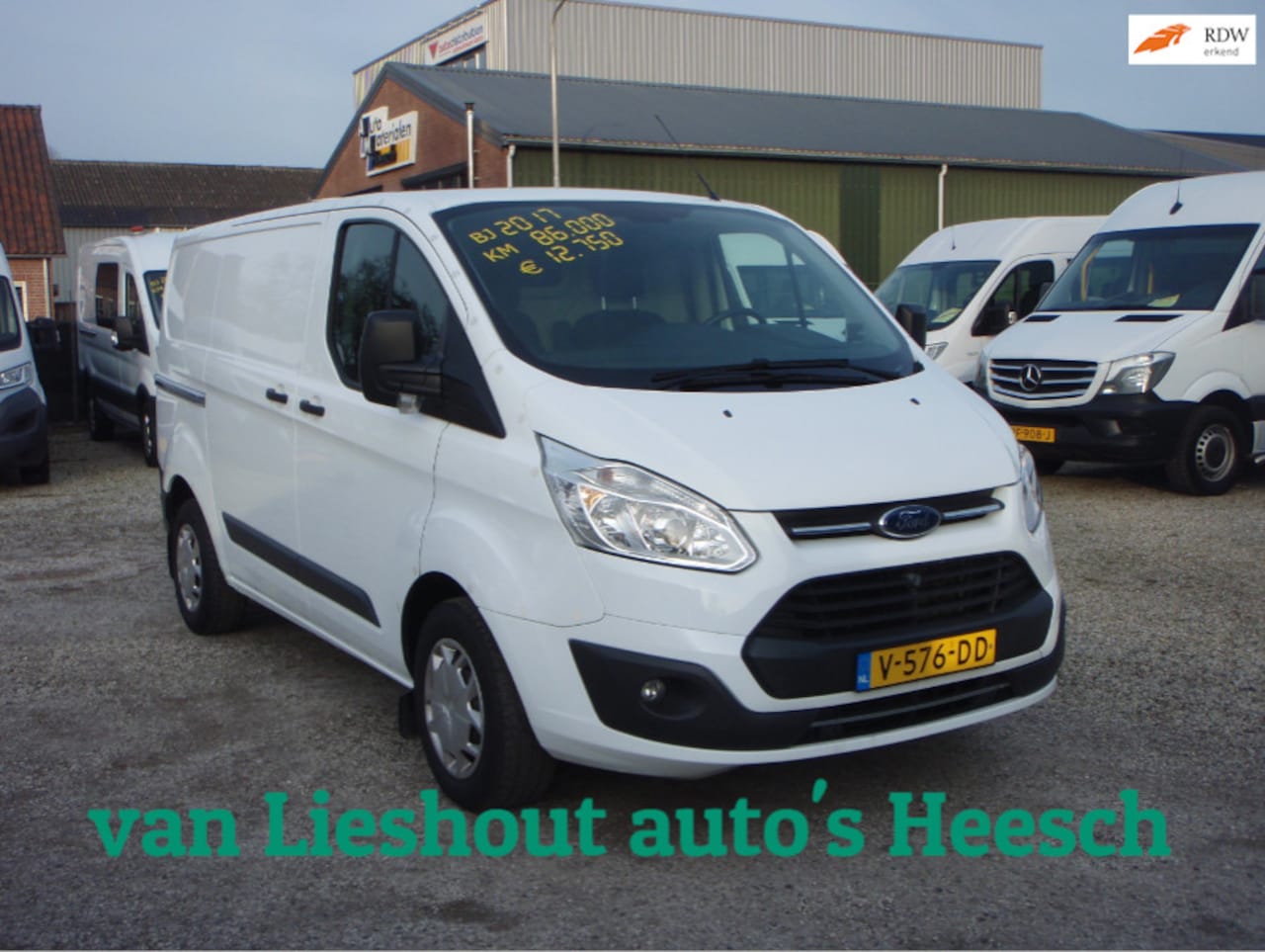 Ford Transit Custom - 2 x schuifdeur luxe kasten 220v trend 86061 km - AutoWereld.nl