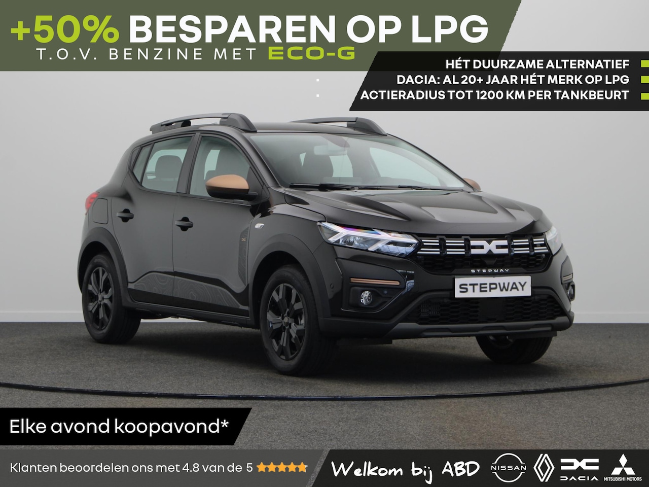 Dacia Sandero Stepway - TCe 100 ECO-G 6MT Extreme | Achteruitrijcamera | Cruise Control en snelheidsbegrenzer | Da - AutoWereld.nl