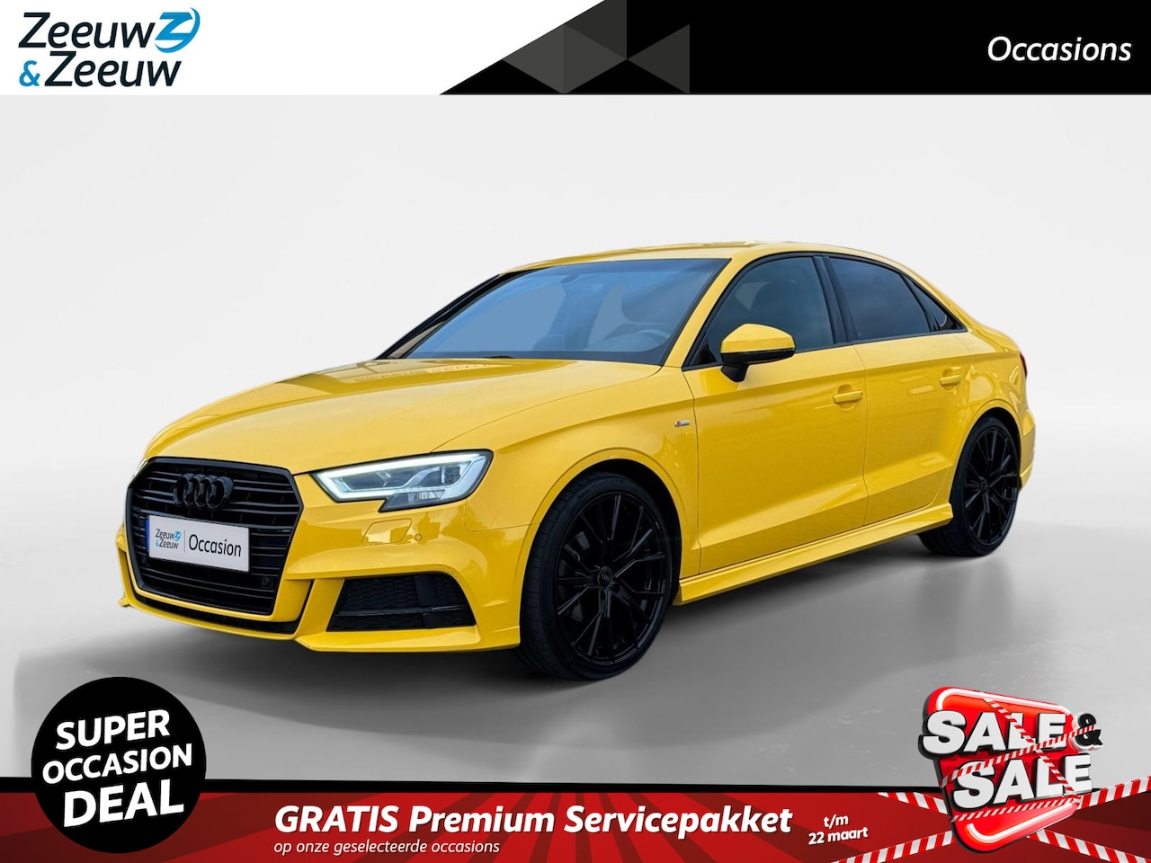 Audi A3 Limousine - 1.0 TFSI Sport S Line Edition | Zeer nette auto | Navigatie | Parkeersensor V+A | Achterui - AutoWereld.nl