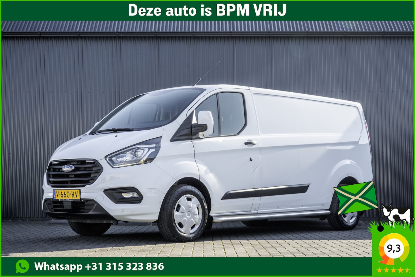 Ford Transit Custom - 2.0 TDCI L2H1 | Euro 6 | 130 PK | Cruise | Airco | Inrichting | PDC | LED - AutoWereld.nl