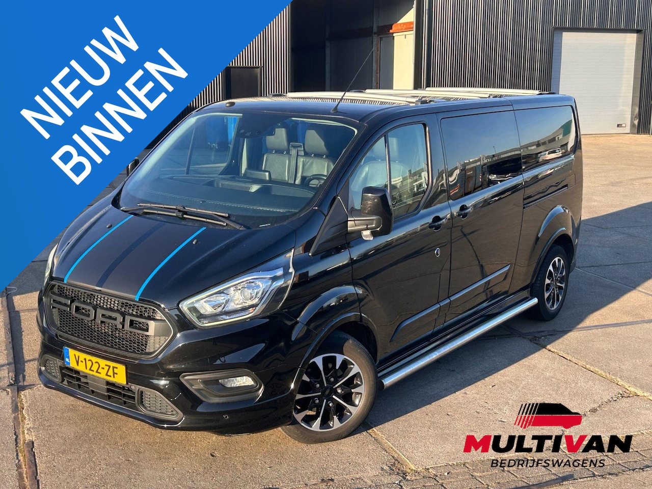 Ford Transit Custom - 310 2.0 TDCI L2H1 Sport 170PK AUT | Stoelverwarming | Camera | 2x Schuif - AutoWereld.nl