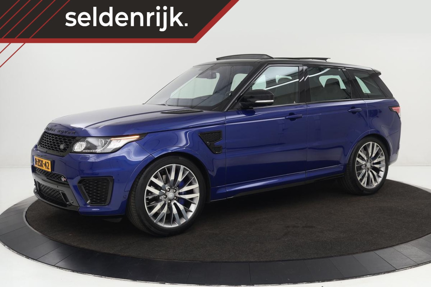 Land Rover Range Rover Sport - 5.0 V8 Supercharged SVR | Origineel NL | Panoramadak | Carbon | Adaptive Cruise | Trekhaak - AutoWereld.nl