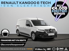 Renault Kangoo E-Tech - Gesloten Bestel L2H1 44kWh 120 1AT Advance | Cruise control en snelheidsbegrenzer | Elektr