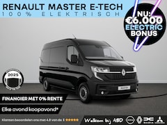 Renault Master E-Tech - Gesloten Bestel L2H2 T35 Electric 140 Long Range 1AT Advance | Achteruitrijcamera | C-Shap