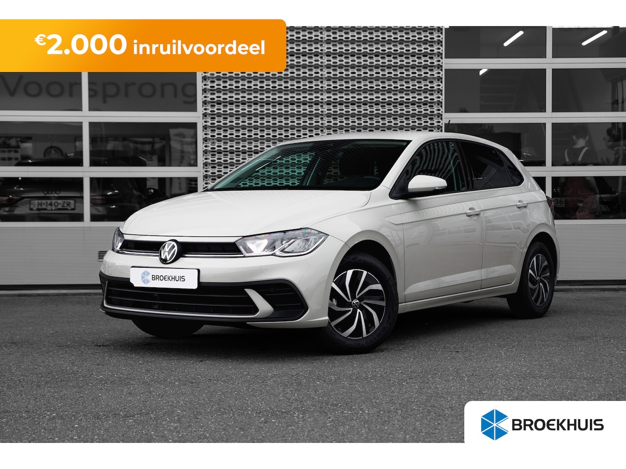 Volkswagen Polo - 1.0 TSI 95 5MT Life Edition | 'App-Connect' draadloze smartphone integratie | Buitenspiege - AutoWereld.nl