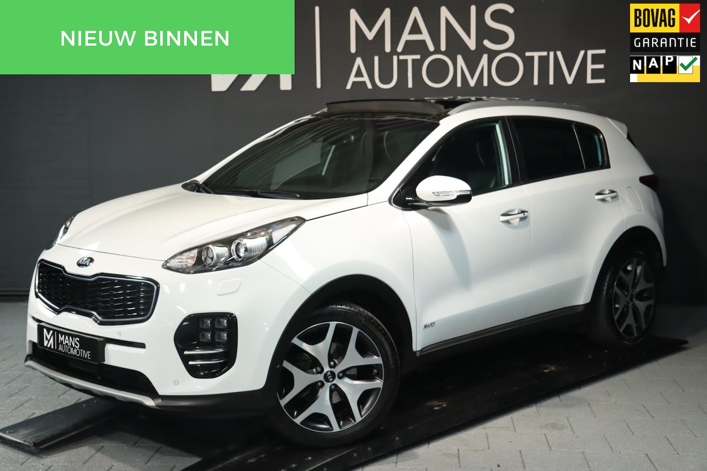 Kia Sportage - 1.6 T-GDI 4WD GT-Line / PANODAK / KEYLESS / DODEHOEK / CAMERA / 19'' - AutoWereld.nl