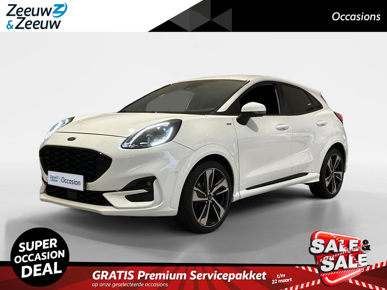 Ford Puma - 1.0 EcoBoost Hybrid ST-Line X 125pk automaat | BLISS | Adaptieve cruise control | Cruise c - AutoWereld.nl