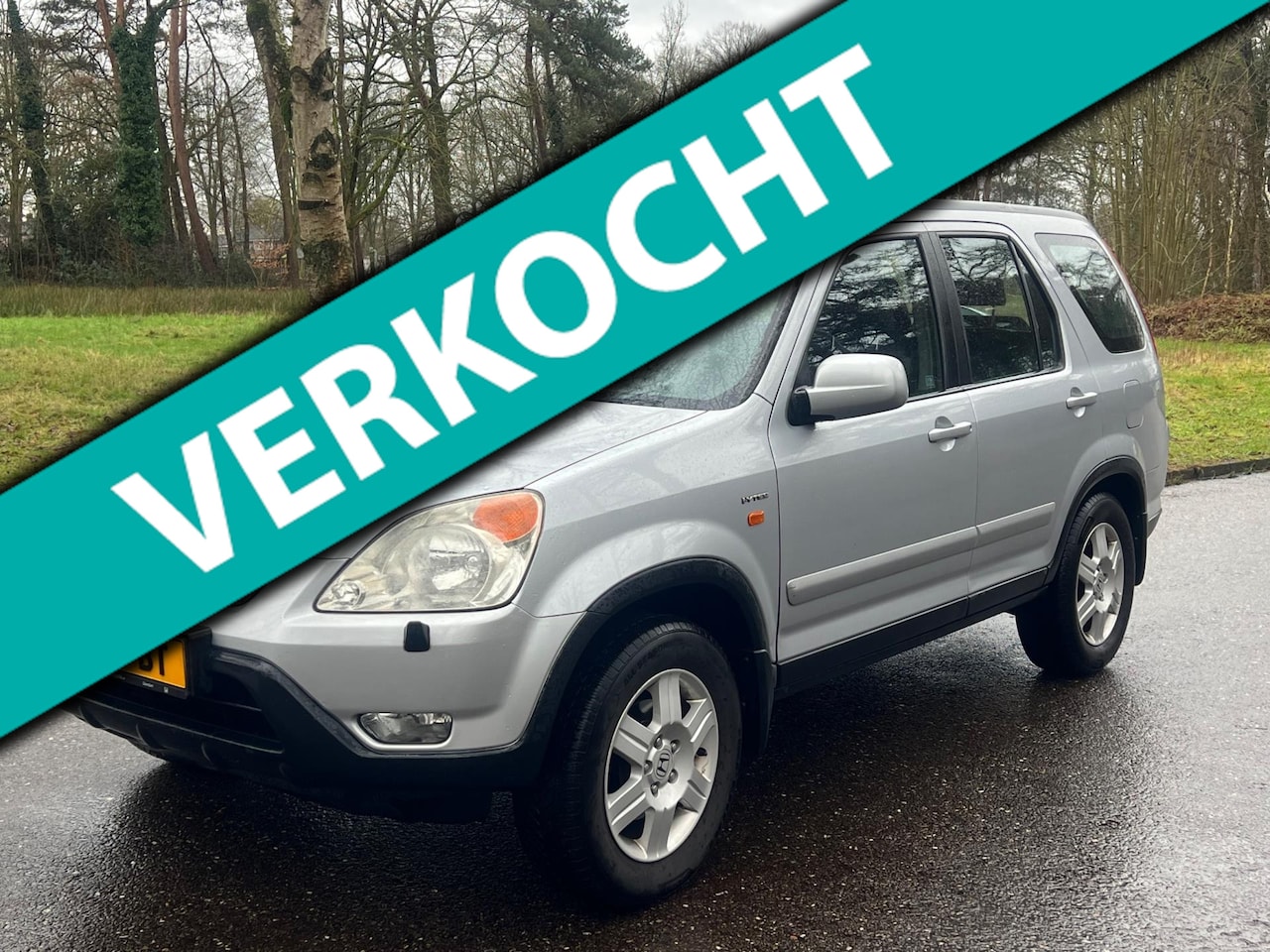 Honda CR-V - 2.0i ES I-Vtec 2003 Automaat leder dak 4x4 Nwe Apk - AutoWereld.nl